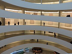 Interior of the Solomon R. Guggenheim Museum in 2016