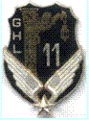 Insigne régimentaire du 11e groupe d'hélicoptères légers (11e GHL).