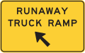 W7-4bL Runaway truck ramp (left)