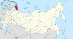 Murmansk oblast i Russland