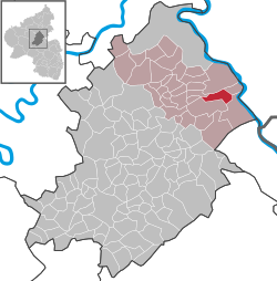 Розташування Нідербург