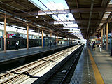 Bahnsteige der Enoshima-Linie
