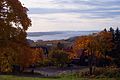 Oslo fjord vaadatuna Holmenkollenist.