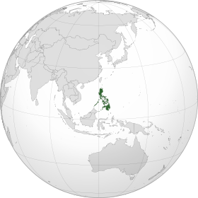 Vendndodhja e Filipineve
