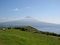 Vulkanen Pico, Azorenes og Portugals høyeste punkt, her sett fra Faial