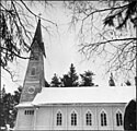 Robertsfors gamla kyrka uppfördes 1889 och revs 1956.