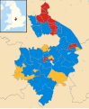 2005 results map