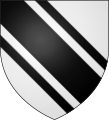 Coat of arms of the lords of Custine (named Saint-Vincent until the middle of the 14th century).