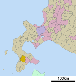 Location of Assabu in Hokkaido