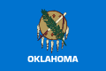 Oklahomako bandera 1925 (estandardizada en 2006)