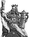 Image 24Gambrinus – king of beer (from History of beer)