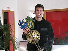 Kaká received 2008 Samba Gold in Milanello