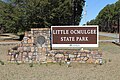 Little Ocmulgee State Park sign on GA31 US319 US441