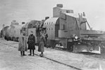 MÁV armoured train during the WW I