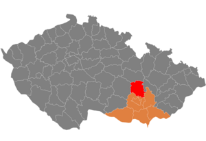 موقعیت ناحیهٔ بلانسکو در نقشه