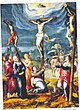 Crucifixión, atribuido a Master of Paulus and Barnabas. Ca. 1530-1550.