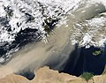 wind and Sahara dust