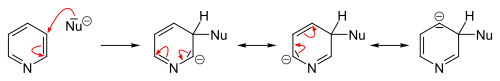 Sustitución Nucleófila en la posición 3-.