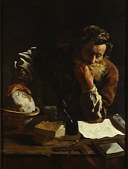 Domenico Fettin maalaus Arkhimedes (1620)