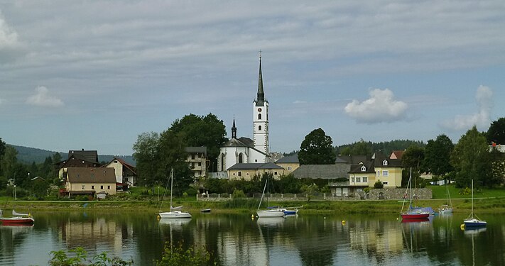 Frymburk, Lipno Reservoir