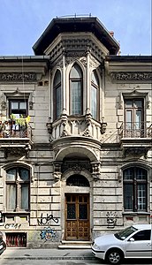 Calle Radu Cristian no. 2, Bucarest, arquitecto desconocido c.1900
