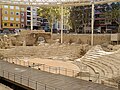 Teatro romano de Zaragoza, inicios del S.I (Zaragoza)