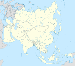 Shymkent ubicada en Asia