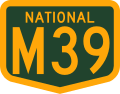 National highway marker