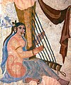 Une mosaïque de Bishapour conservée au Louvre.