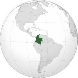 Map of Colombia