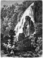 Die Gartenlaube (1869) b 309.jpg Der Drusenfall im Drusenthale, zwischen Inselsberg und Liebenstein. Nach der Natur aufgenommen von R. Bauer