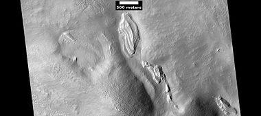 Layered structures, as seen by HiRISE under HiWish program