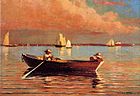 Gloucester Harbor, 1873., ulje na platnu. Nelson-Atkins Museum of Art