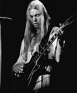 Gregg Allman vuonna 1975.