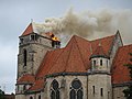 Brand in der Lutherkirche