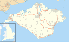Rowridge transmitting station is located in Isle of Wight