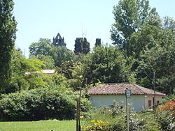 Skyline of Le Houga