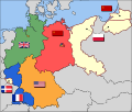 Powojenny podział ziem niemieckich w ich granicach z 1933 roku