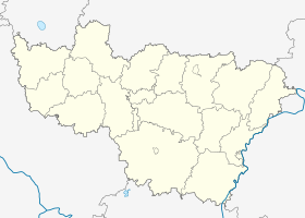 Súzdal ubicada en Óblast de Vladímir