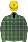 McAlipne tartan, gold cap