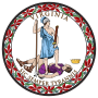 Thumbnail for File:Seal of Virginia.svg