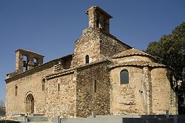 Fachada principal de la iglesia de San Pedro
