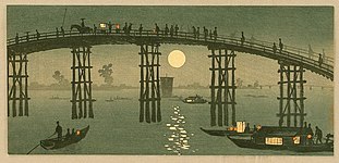 Le pont sur la rivière Sumida