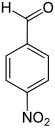 Struktur von 4-Nitrobenzaldehyd