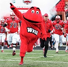 Western Kentucky's HOF mascot Big Red