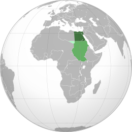 Regno d'Egitto المملكة المصرية Al-Mamlaka Al-Miṣreyya - Localizzazione