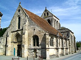 The church of Saint-Étienne, in Fosses