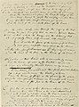 Kópia originálneho rukopisu básne "Star-Spangled Banner" od Francisa Scotta Keyho.
