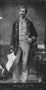 Louis F. Baum in The Maid of Arran 1882.png