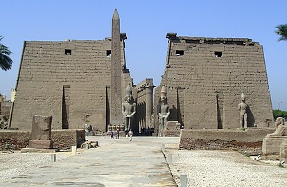 Tempel van Luxor met obelisk